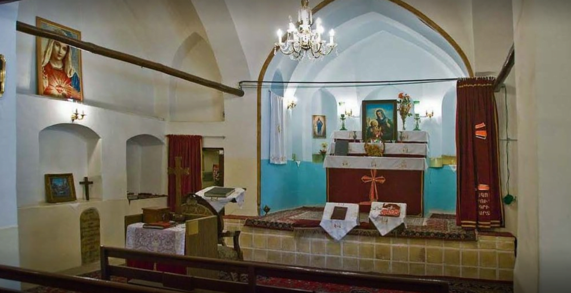 churches in downtown tehran