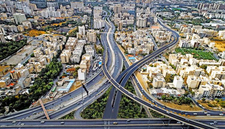 Sayyad Shirazi Highway in Tehran