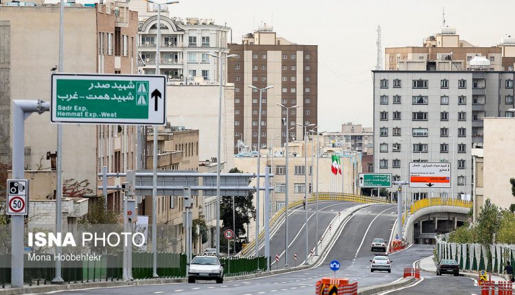Sayyad Shirazi Highway in Tehran