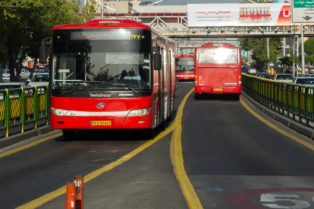 Bus Rapid Transit (BRT) in Tehran